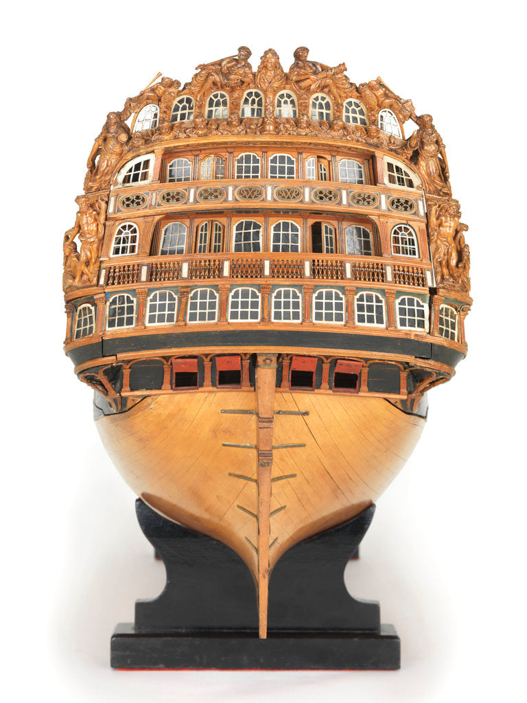 Detail of 'Royal William', dead astern by unknown