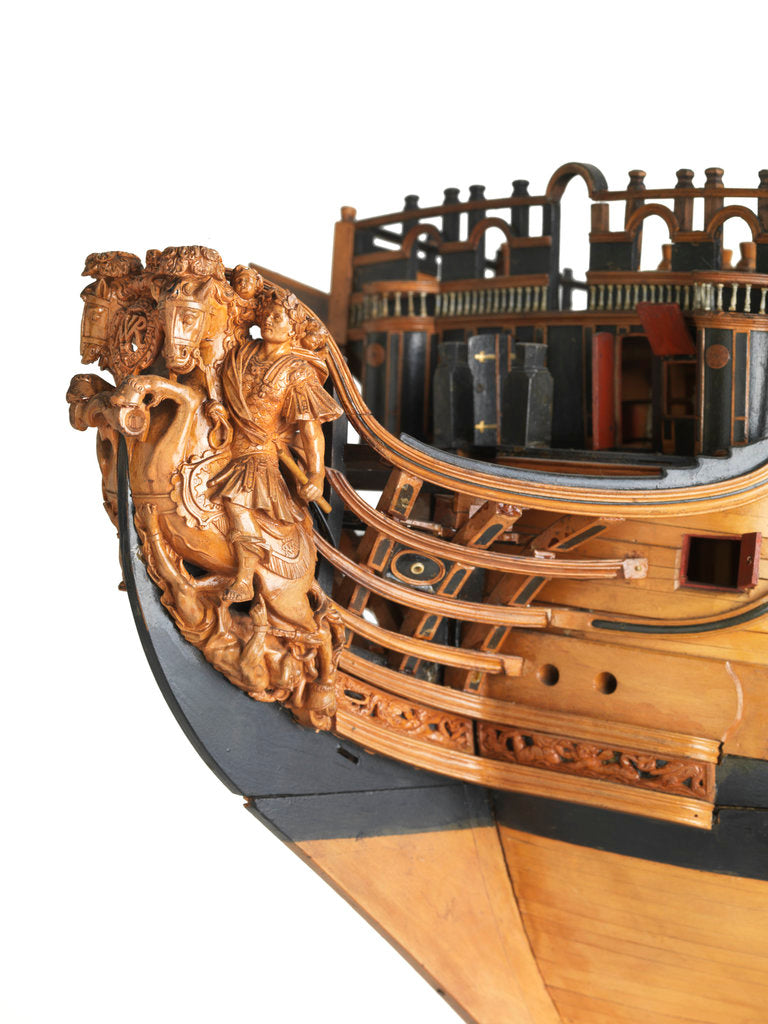 Detail of 'Royal William', figurehead detail by unknown