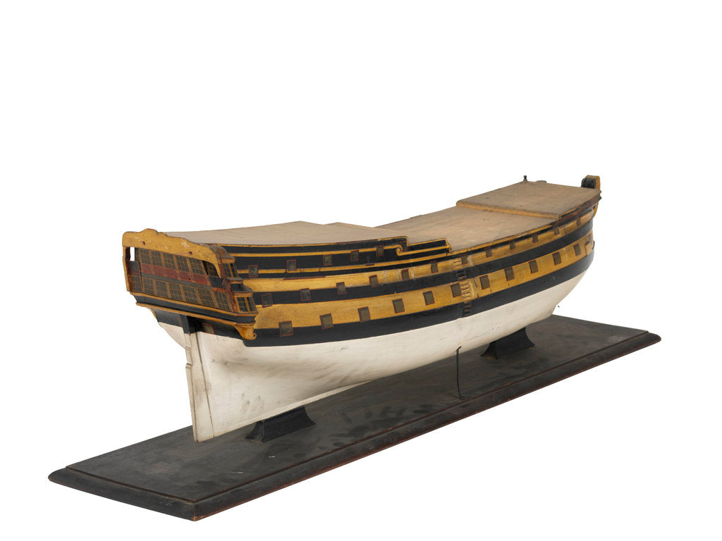 Detail of 'Rippon', starboard stern quarter by unknown
