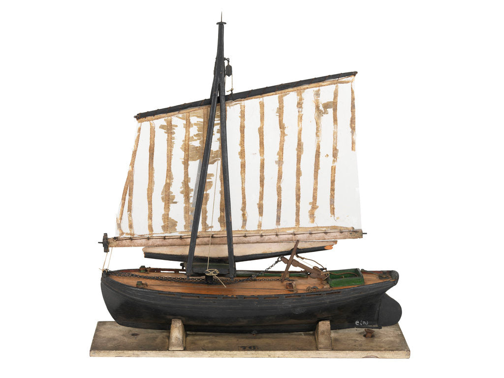 Detail of 'Prince',  port broadside by unknown