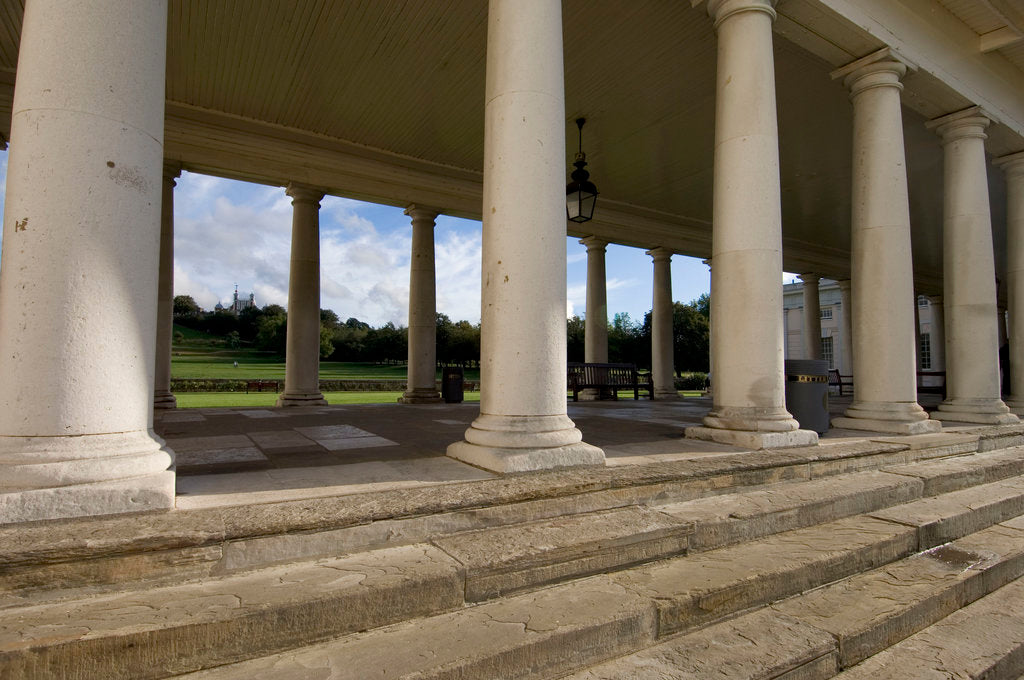 Detail of Colonnade at National Maritime Museum, Greenwich by National Maritime Museum