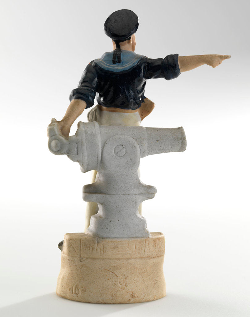 Detail of China fairing modelled as a full length figure by unknown