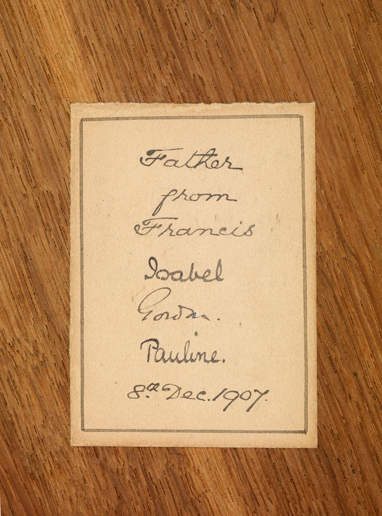 Detail of Octant - box label by Benjamin Martin