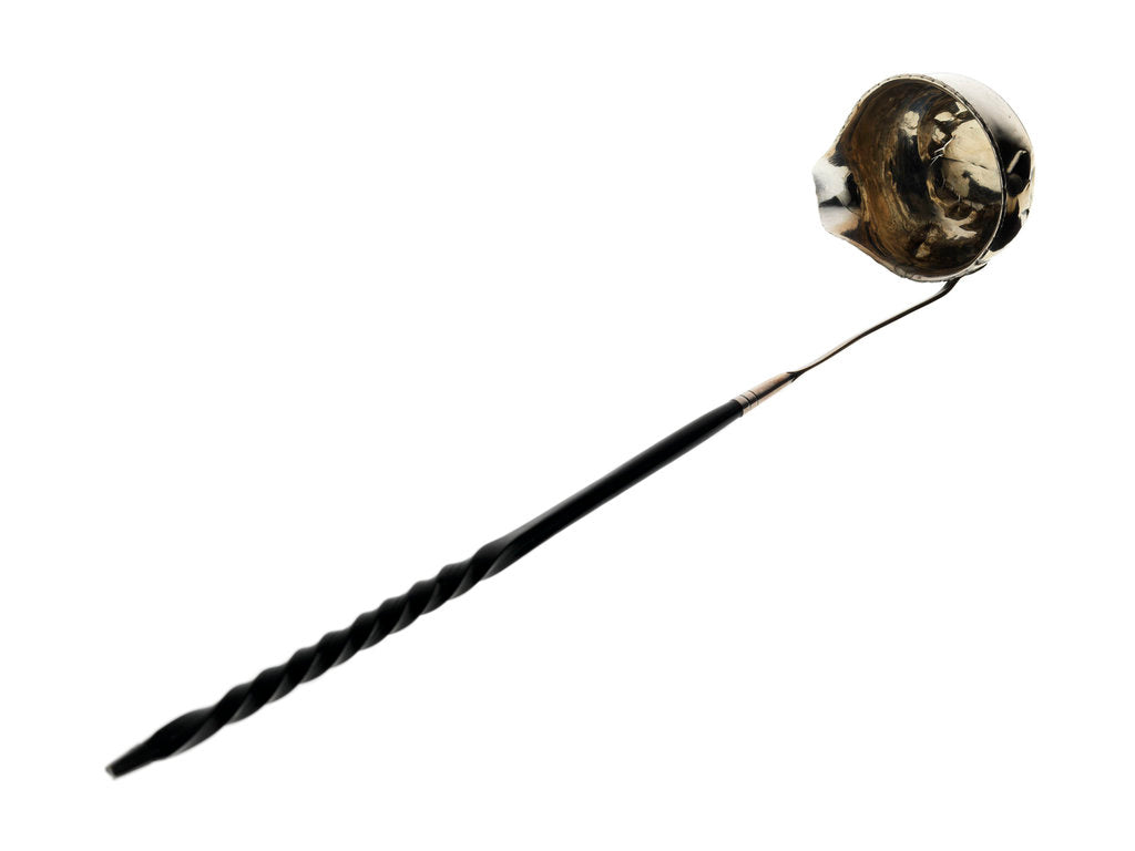 Detail of Silver punch ladle commemorating the Battle of the Saints, 12 April 1782 by unknown