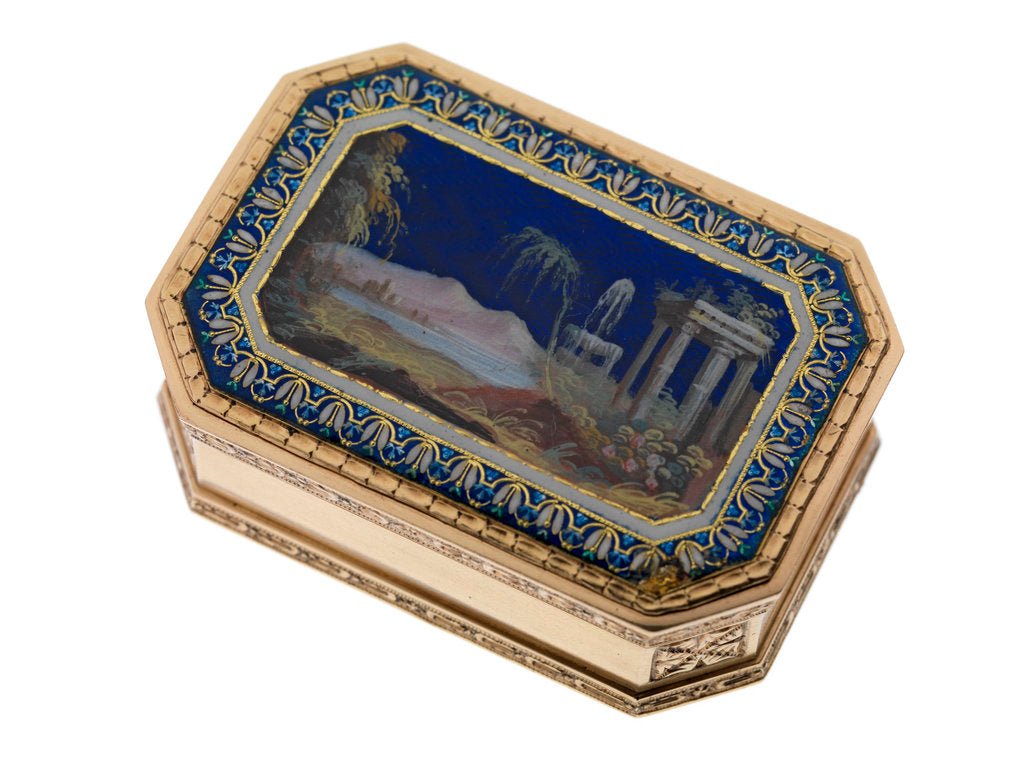 Detail of Snuff box said to have been given by Vice-Admiral Horatio Nelson to Emma Hamilton by unknown