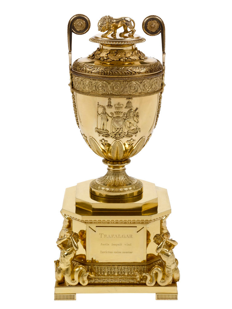 Detail of Trafalgar Vase by Benjamin Smith