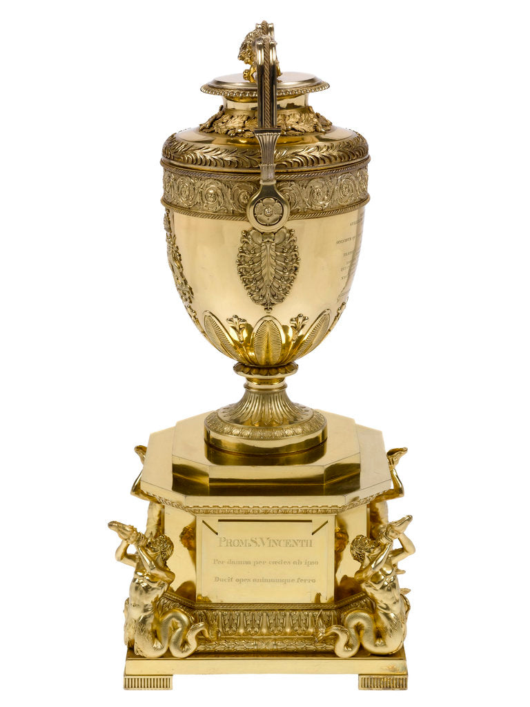 Detail of Trafalgar Vase by Benjamin Smith