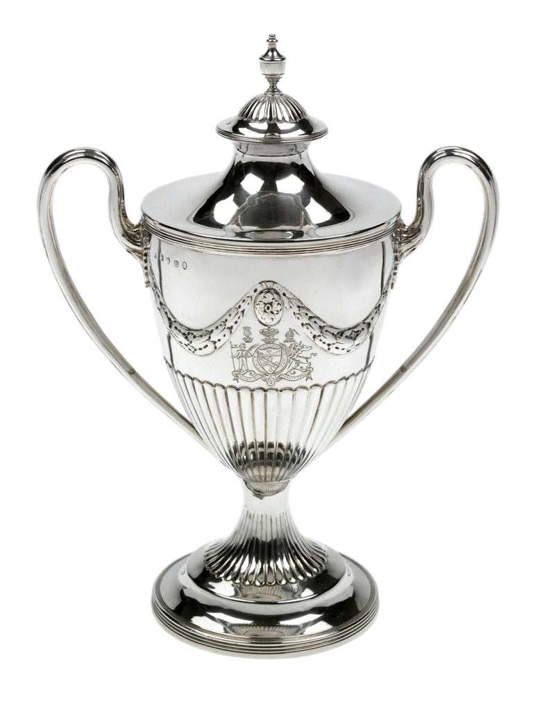Detail of Bogus cup and cover said to have been owned by Lord Nelson by Ann Bateman