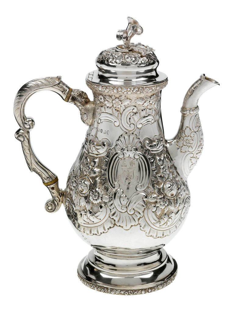 Detail of Bogus Nelson coffee pot said to have been owned by Lord Nelson by Michael Starkey