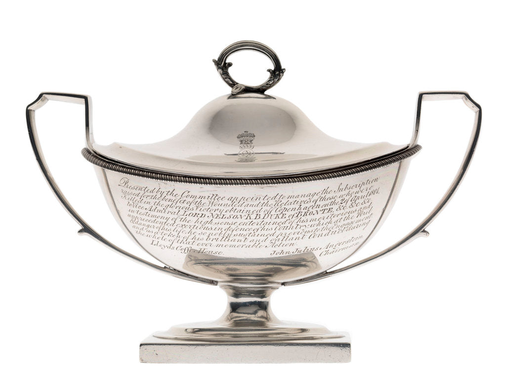 Detail of Sauce tureen with lid by Daniel Pontifex