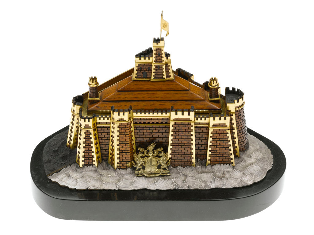 Detail of Freedom box presented by the City of London to Sir Robert Stopford (1768-1847) for his role in the campaign in Syria by Charles Rawlings