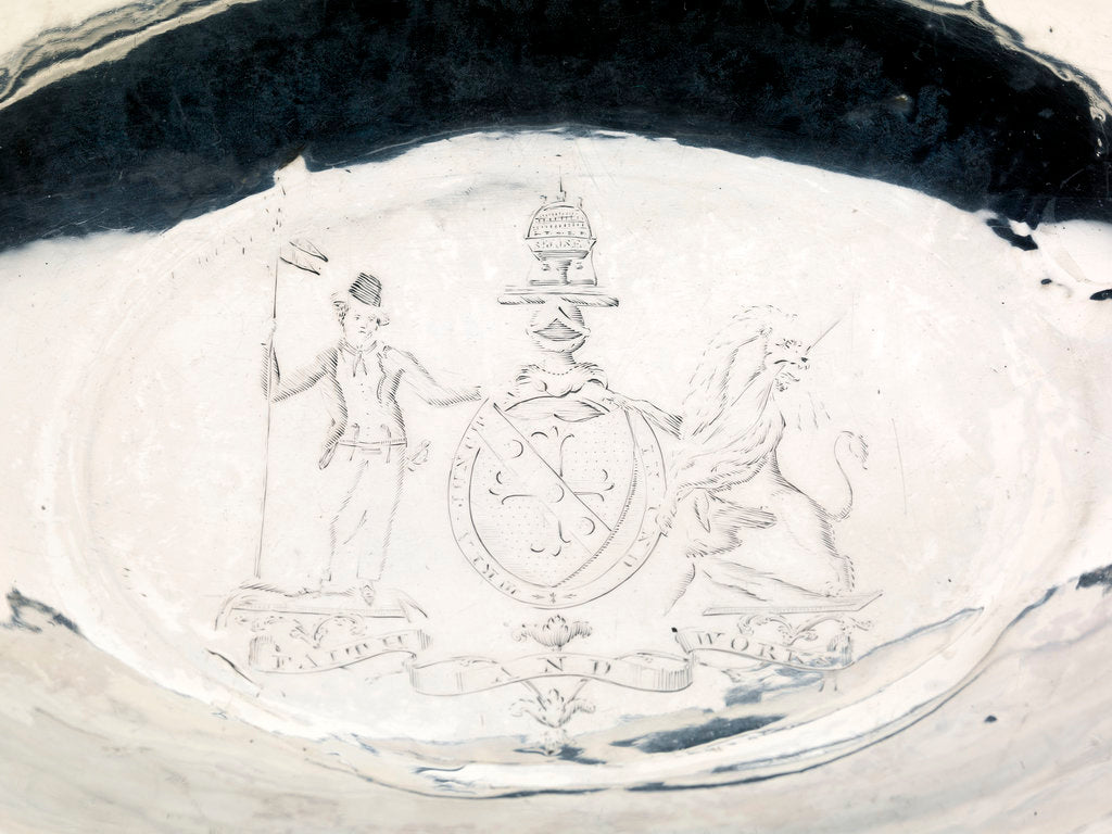 Detail of Cakebasket owned by Vice-Admiral Lord Nelson (1758-1805) by Daniel Pontifex