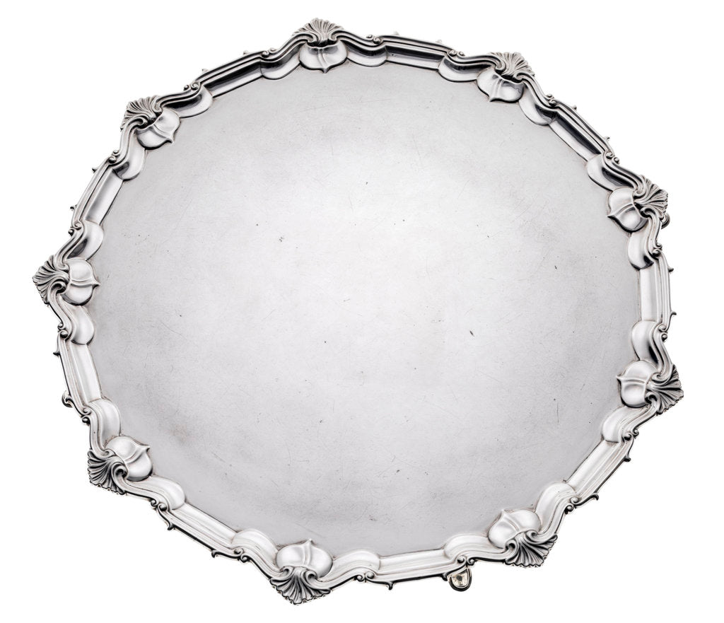 Detail of Salver presented to Rear-Admiral, later Admiral of the Fleet Sir Henry Oliver (1865-1965) by unknown
