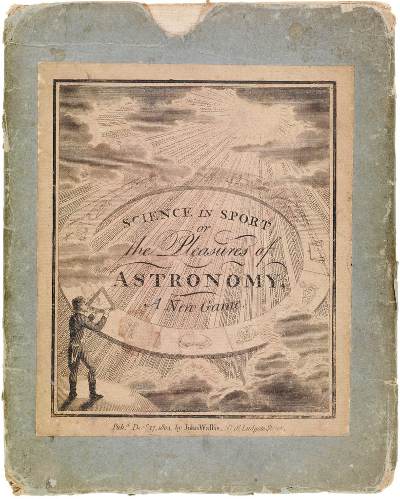 Detail of Science in Sport, or the Pleasures of Astronomy. A New Game by John Wallis