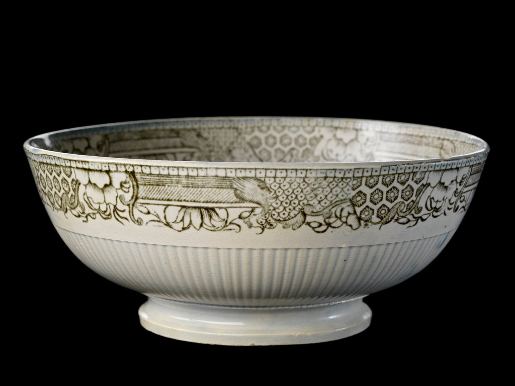 Detail of Stoneware bowl by unknown