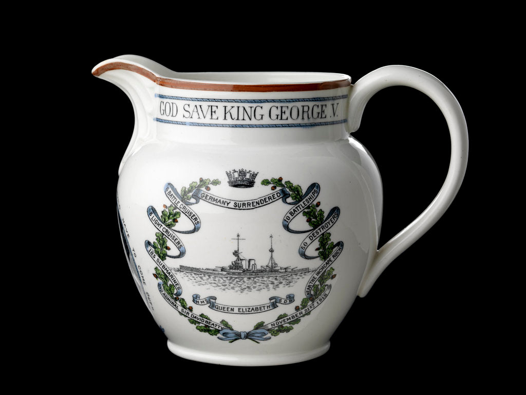 Detail of Jug with moulded lip and loop handle by Collingwood Bros. Ltd.
