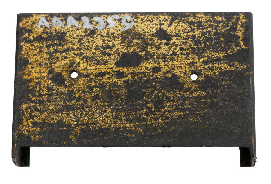 Detail of Brass plate by unknown