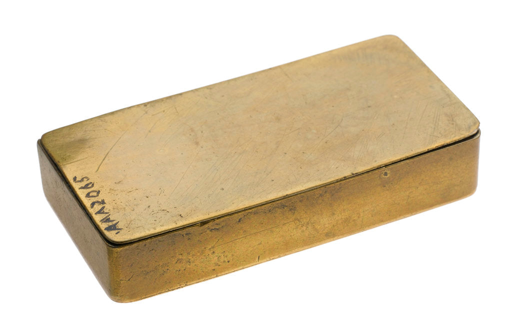 Detail of Match box by unknown