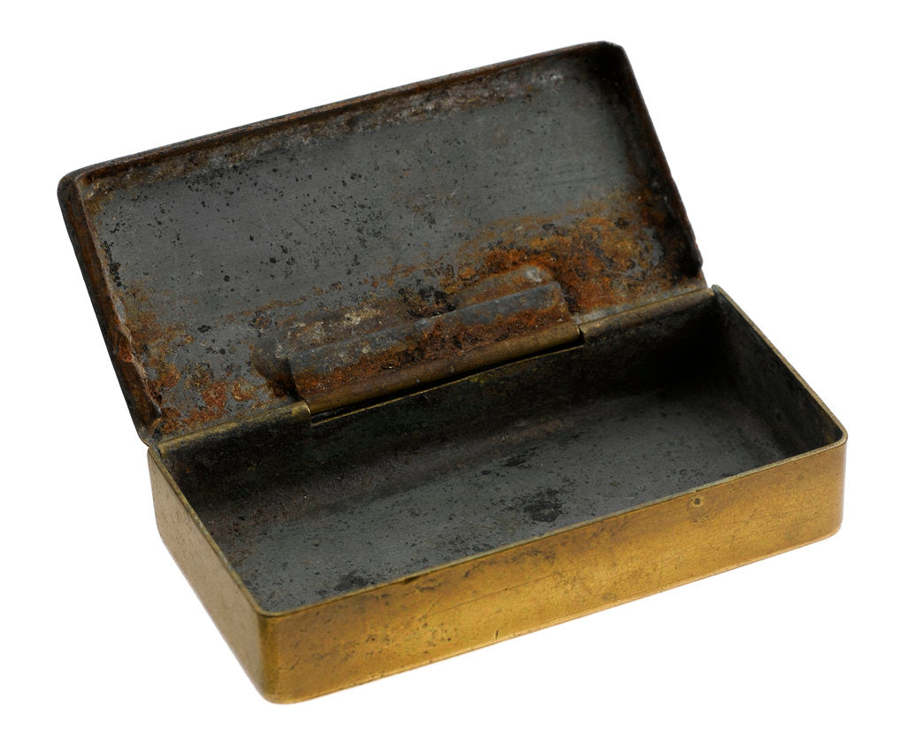 Detail of Match box by unknown