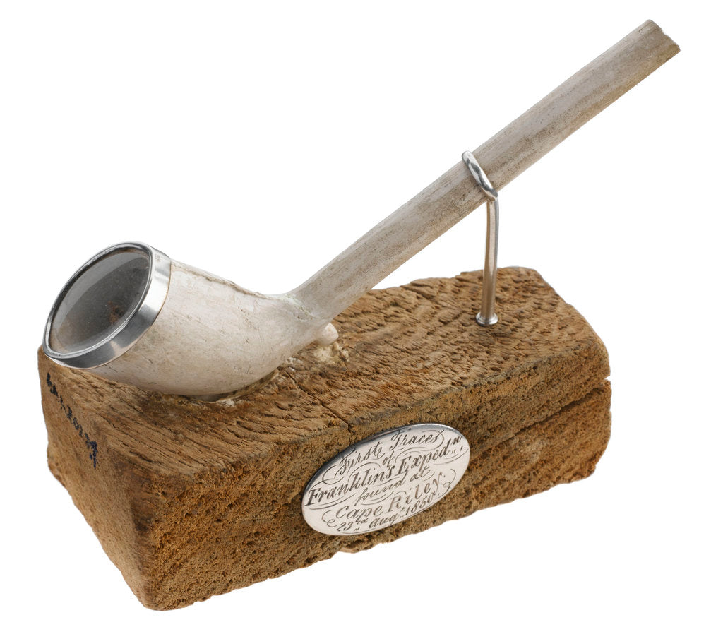 Detail of Clay pipe by unknown