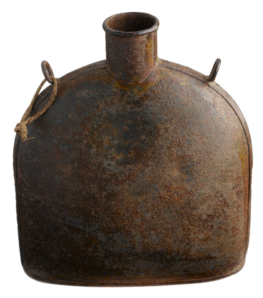 Detail of Hip flask by unknown