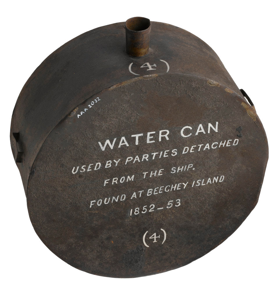 Detail of Water canteen by unknown