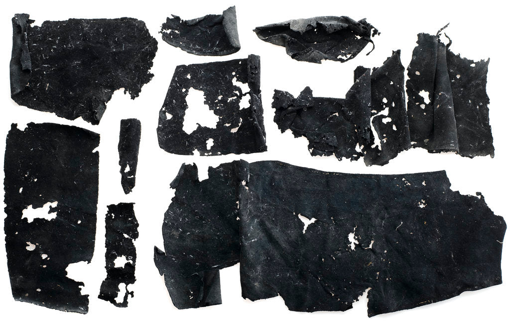 Detail of Overcoat fragments by unknown