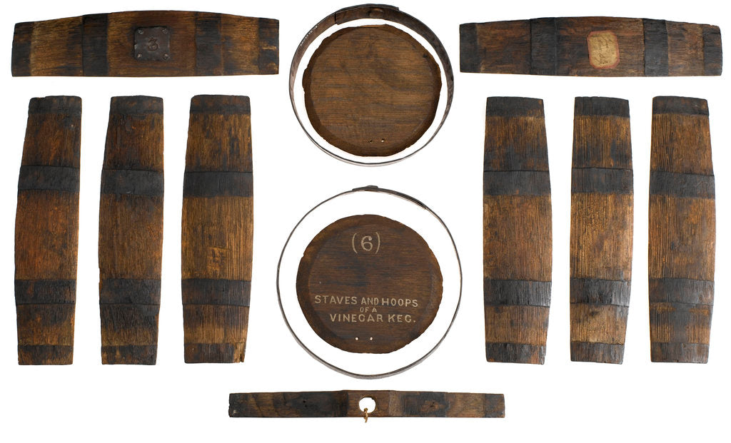 Detail of Vinegar keg by J. Bagnall & Sons