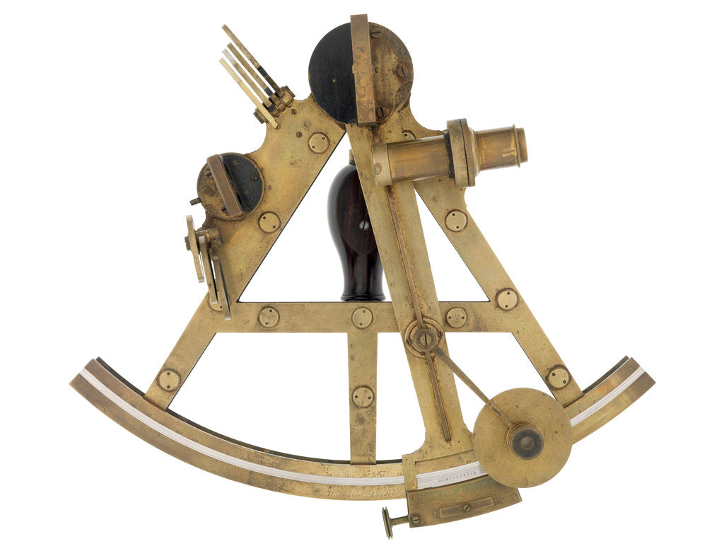 Detail of Sextant by Edward Troughton, circa 1820 by Edward Troughton
