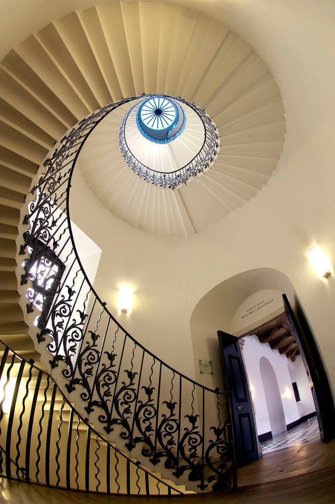 Detail of Tulip Stair, Queen's House, Greenwich by National Maritime Museum