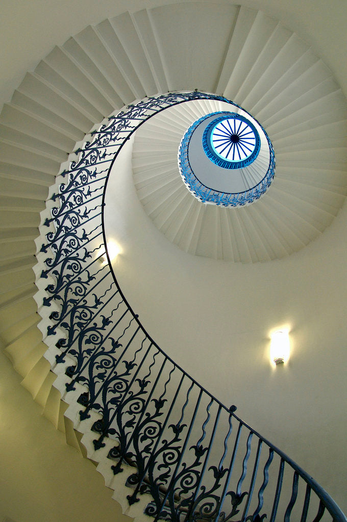 Detail of Tulip Stair in Queen's House, Greenwich by National Maritime Museum