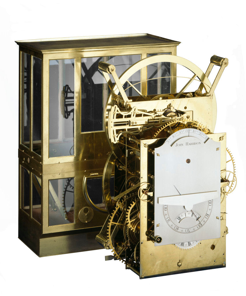 Detail of Harrison's marine timekeeper H3 by John Harrison