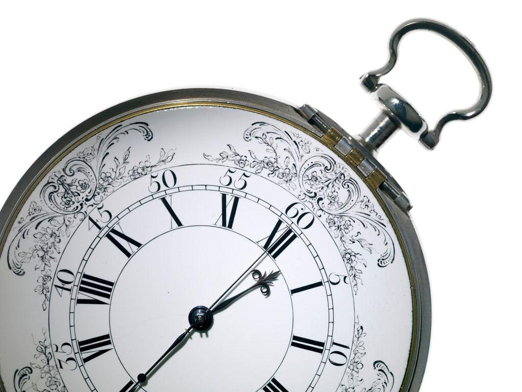Detail of Harrison's marine timekeeper H4 by John Harrison