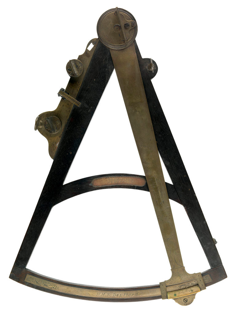 Detail of Octant, circa 1761 by unknown