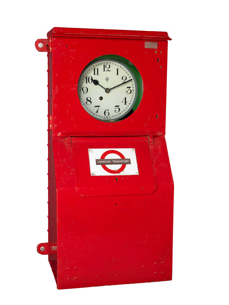 Detail of Time recorder by Gledhill Brook