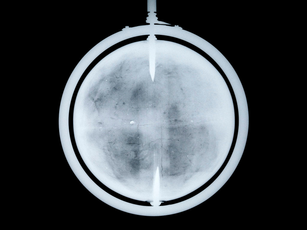 Detail of Globe x-ray by John Senex