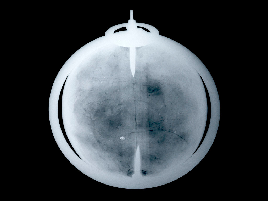 Detail of Globe x-ray by John Senex