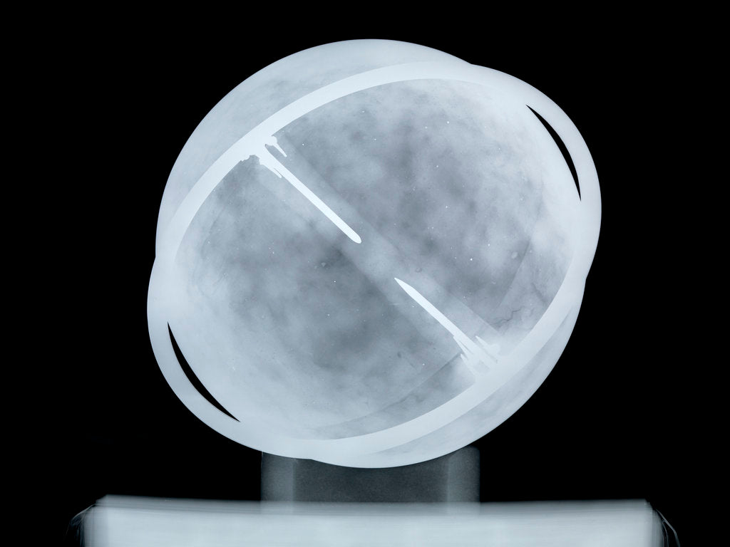 Detail of Globe x-ray by William Bardin