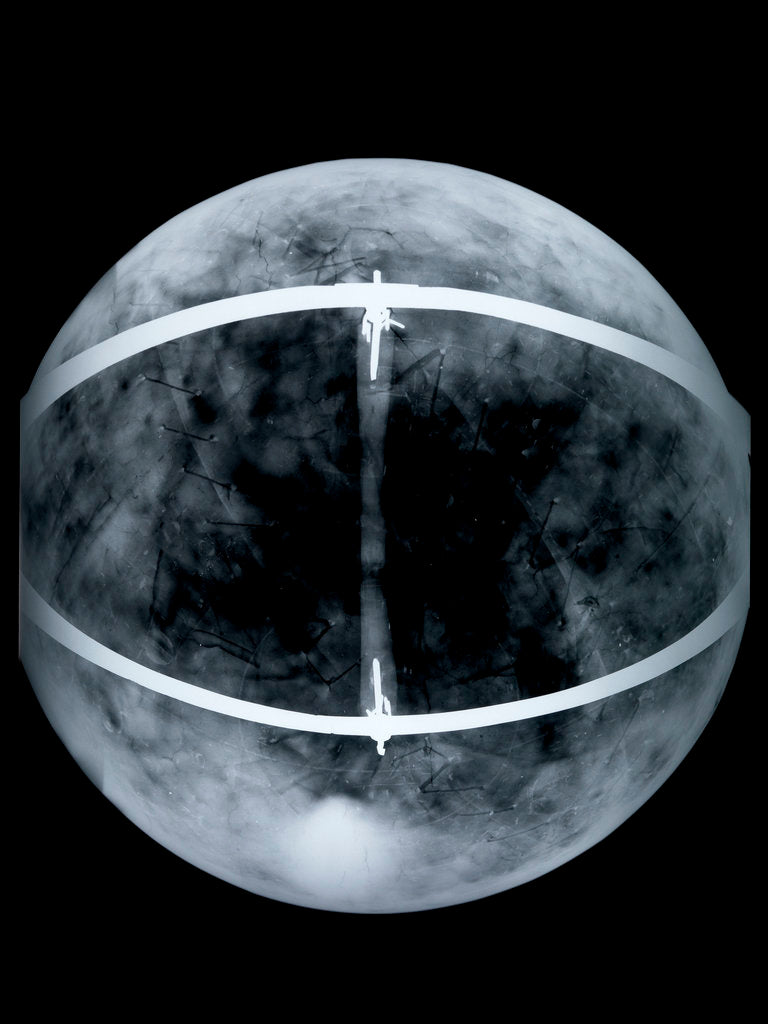 Detail of Globe x-ray by Jacob Floris van Langren
