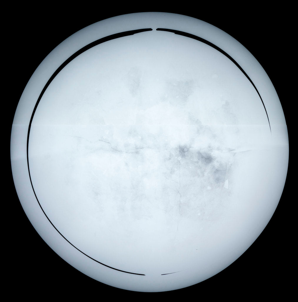 Detail of Globe x-ray by Hyacinthe Langlois