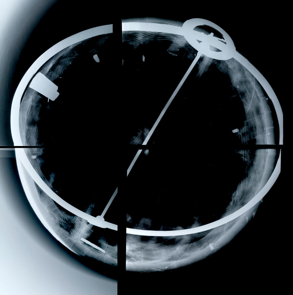 Detail of Globe x-ray by Vincenzo Coronelli