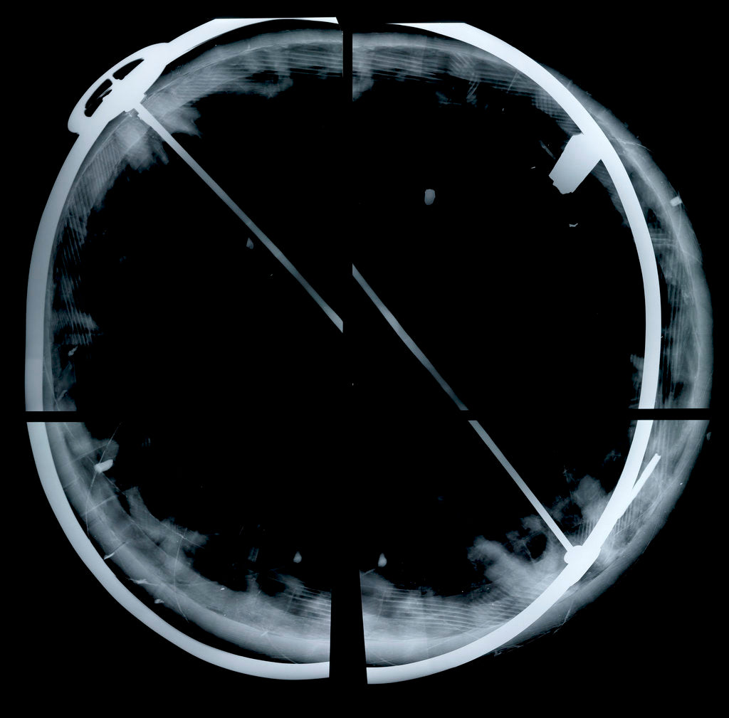 Detail of Globe x-ray by Vincenzo Coronelli