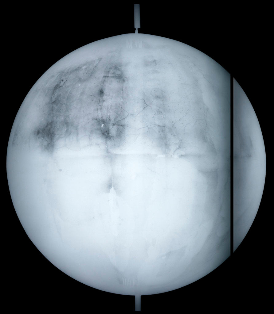 Detail of Globe x-ray by Guillaume de L'Isle