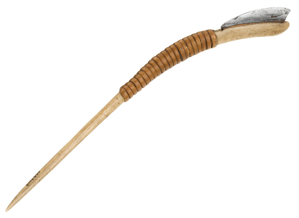 Detail of Canoe knife by unknown