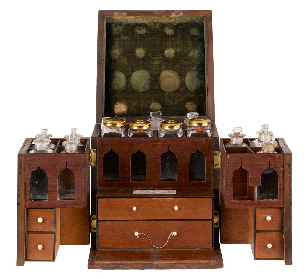 Detail of Medicine chest by unknown