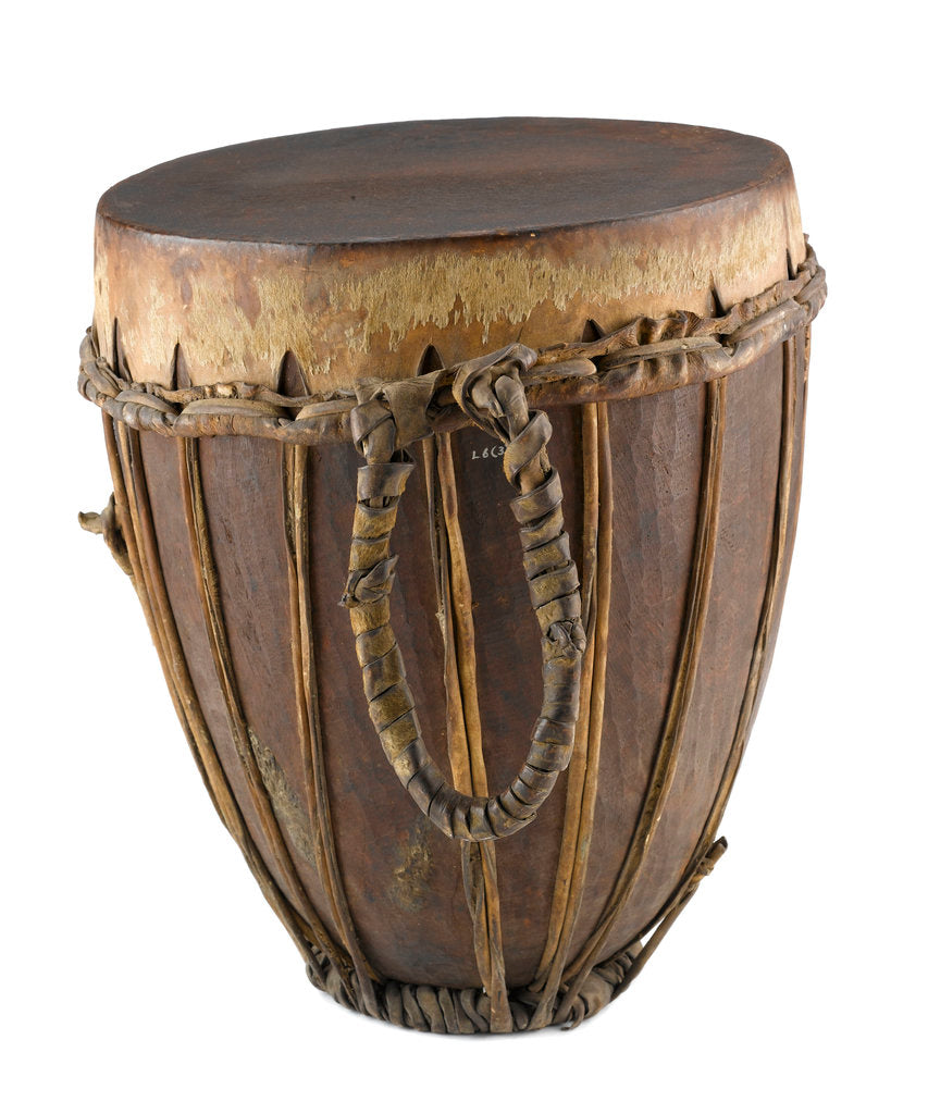Detail of Single head drum by unknown