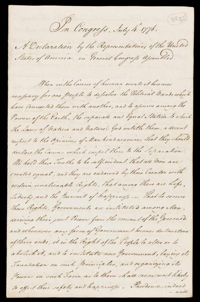 Detail of Letter from the Sandwich Papers by unknown