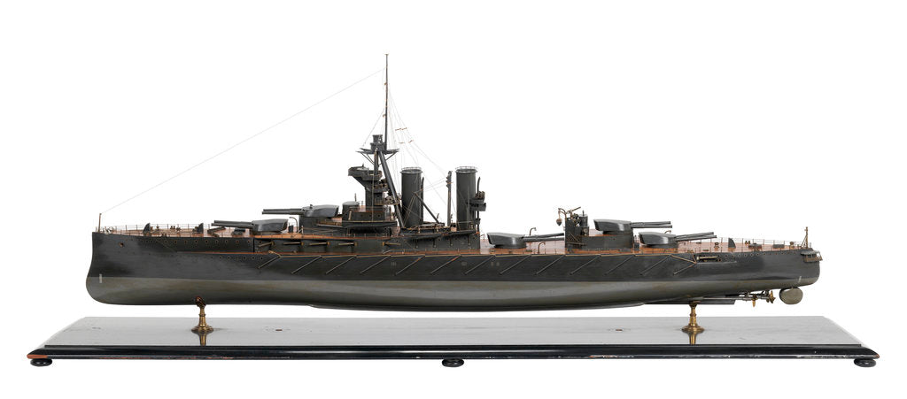 Detail of HMS 'Iron Duke' (1912) by Alfred Graham & Co