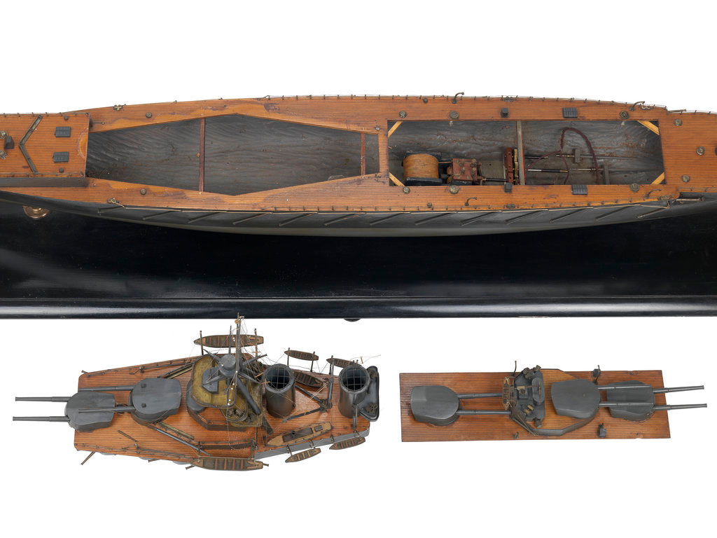 Detail of HMS 'Iron Duke' (1912) by Alfred Graham & Co