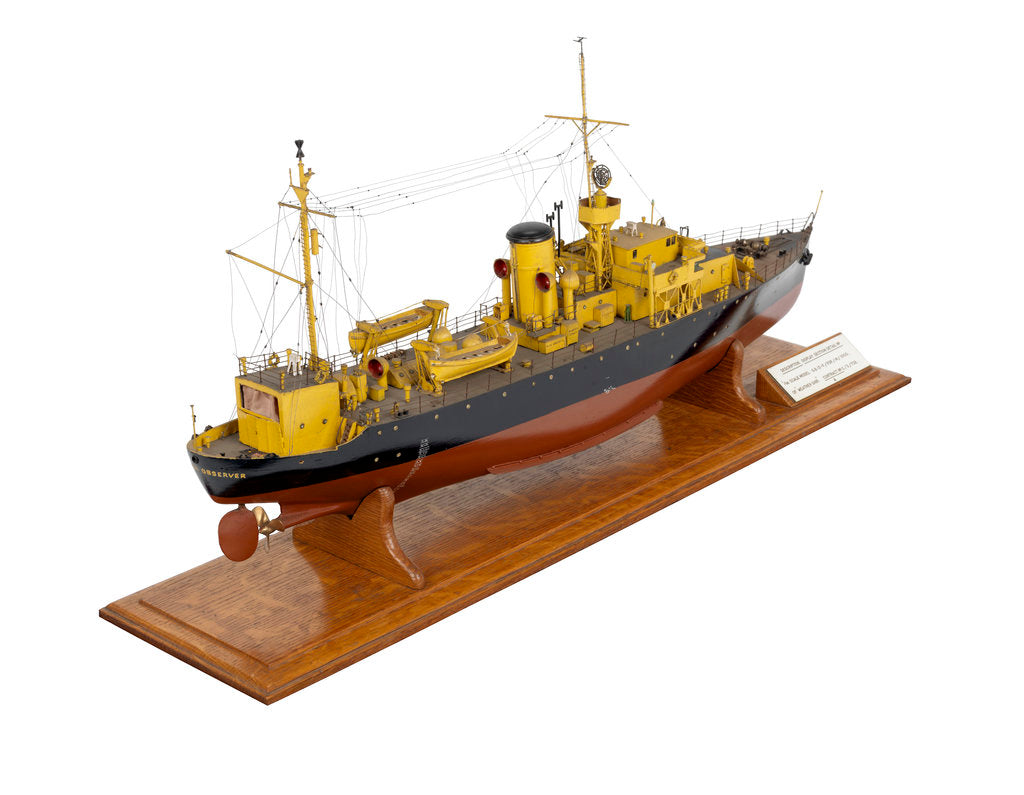 Detail of OWS Weather Observer ex-HMS 'Maguerite' (1940); Weather ship by unknown